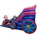 Hüpfburg Rutsche Einhorn
