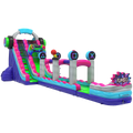 Hüpfburg Wasserrutsche Level Up