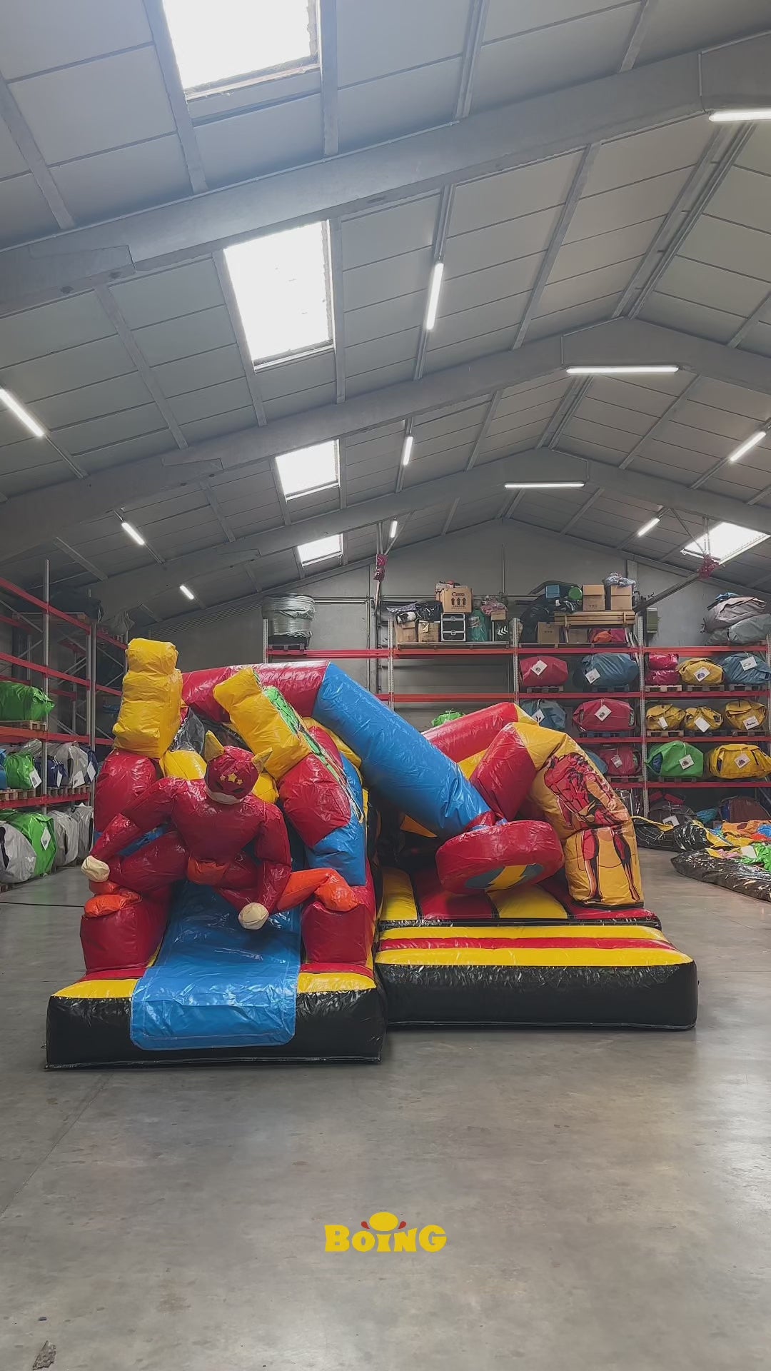 Hüpfburg Combo Mini 3D Superhelden