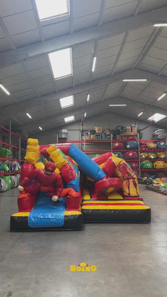 Hüpfburg Combo Mini 3D Superhelden