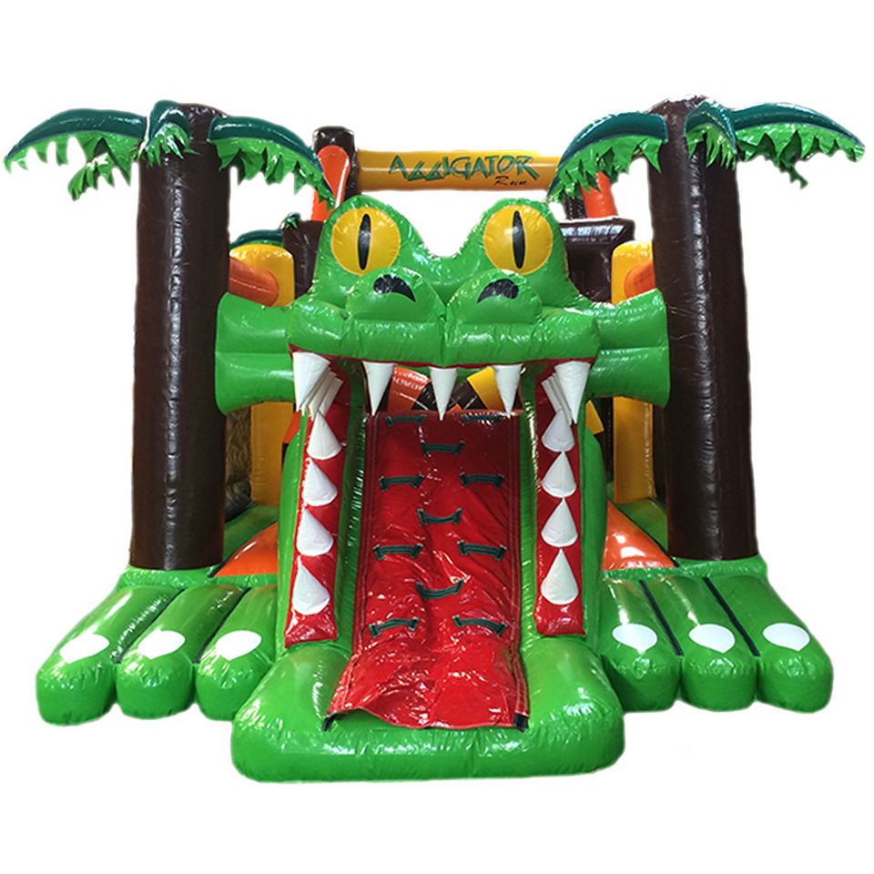2 Parties Course D'obstacles Alligator
