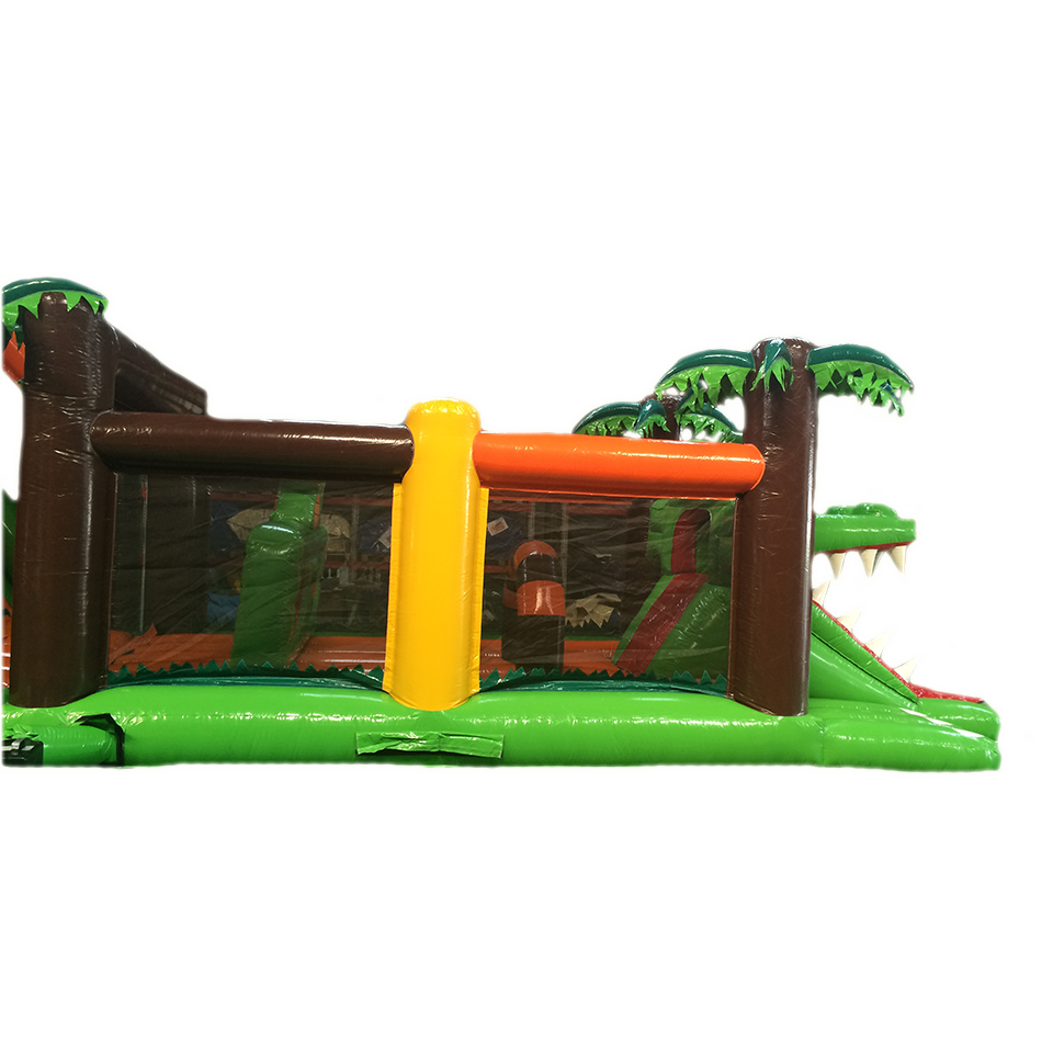 2 Parties Course D'obstacles Alligator