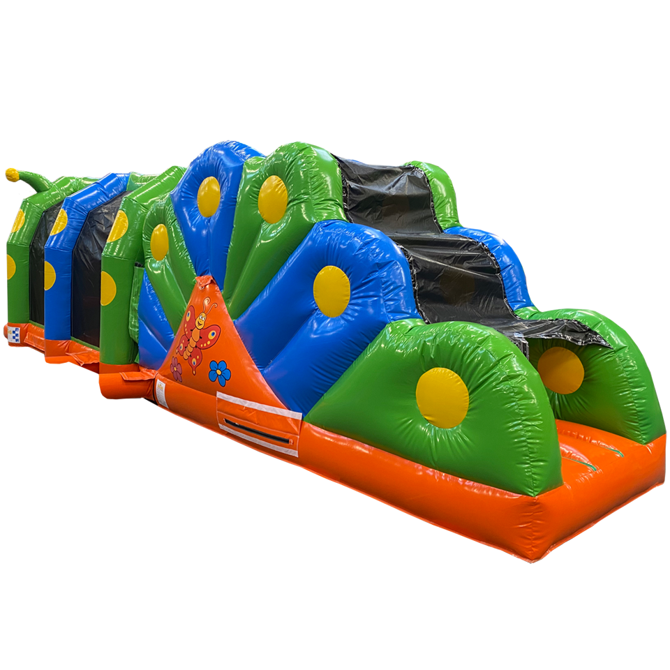 2 Partie Course D'obstacles Caterpillar