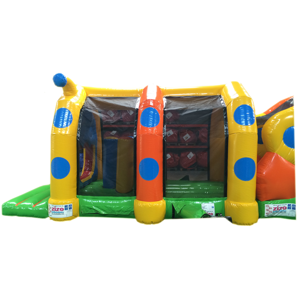 2 Partie Course D'obstacles Caterpillar