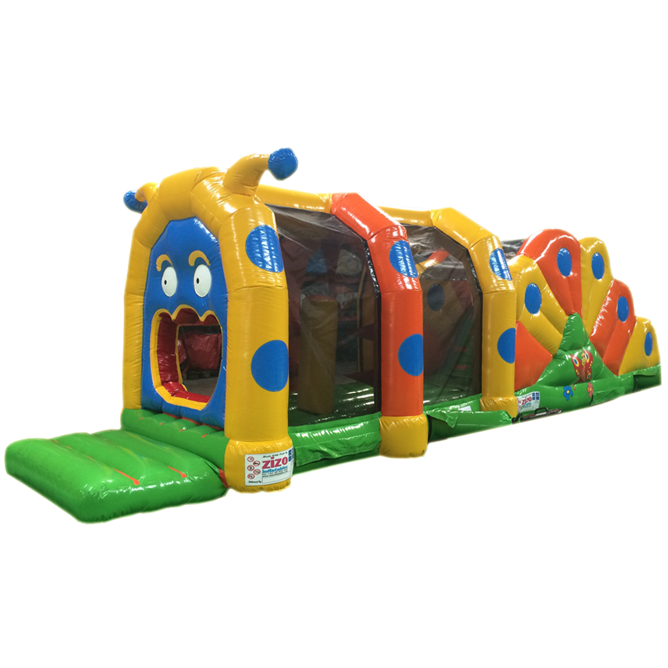 2 Partie Course D'obstacles Caterpillar