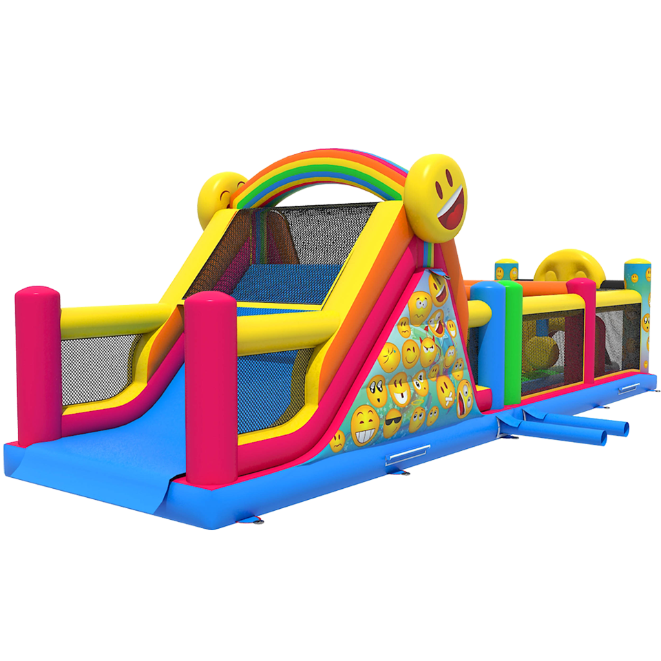 2 Partie Course D'obstacles Emoji