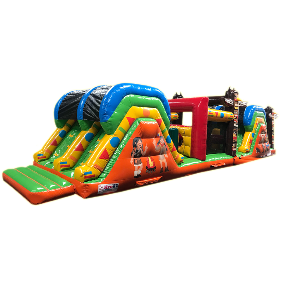 2 Parties Course D'obstacles Indien Run