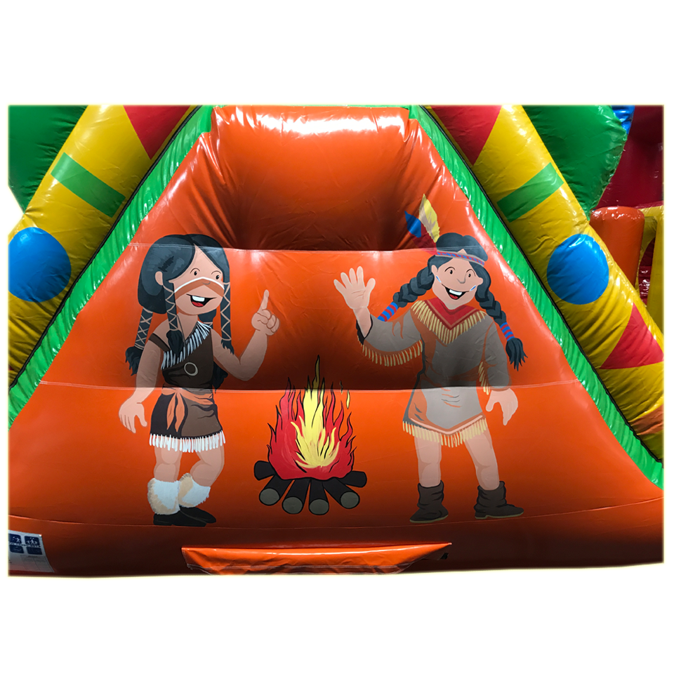 2 Parties Course D'obstacles Indien Run