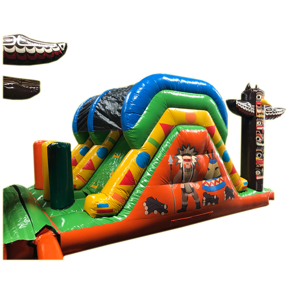2 Parties Course D'obstacles Indien Run