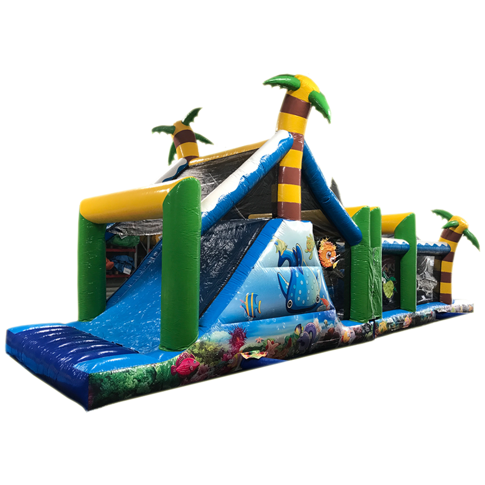 2 Parties Course D'obstacles Requins