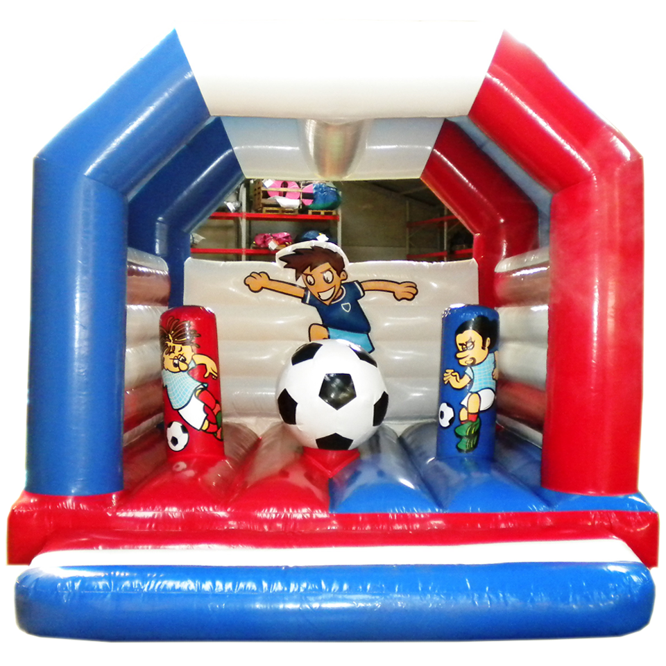 Aframe Midi Voetbal Speler Springkasteel