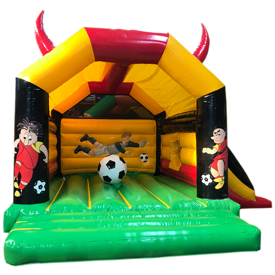 Aframe Midi Os Voetbal Springkasteel