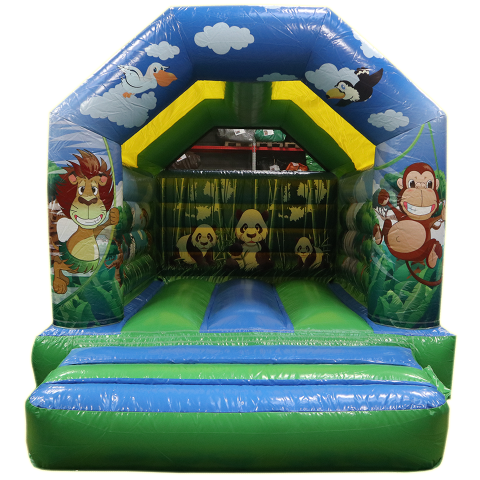 Aframe Mini Jungle Springkasteel
