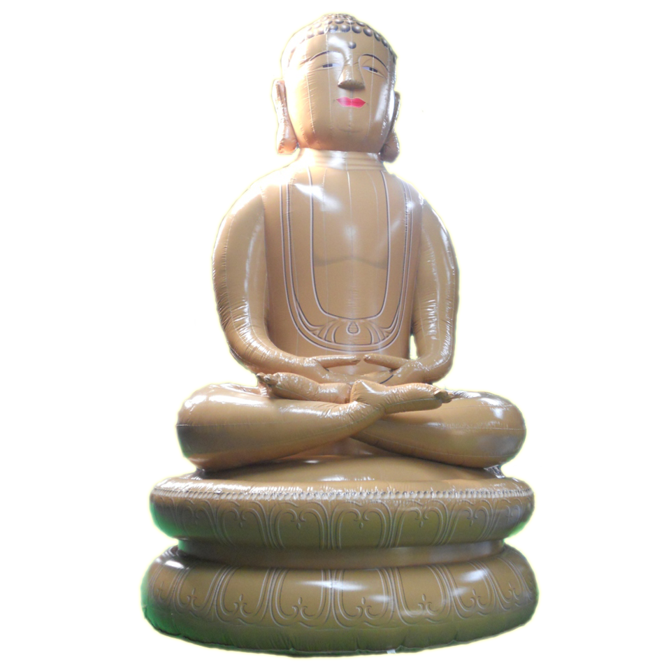 Aufblasbarer Buddha