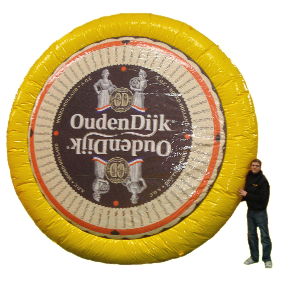 Aufblasbarer Käseball