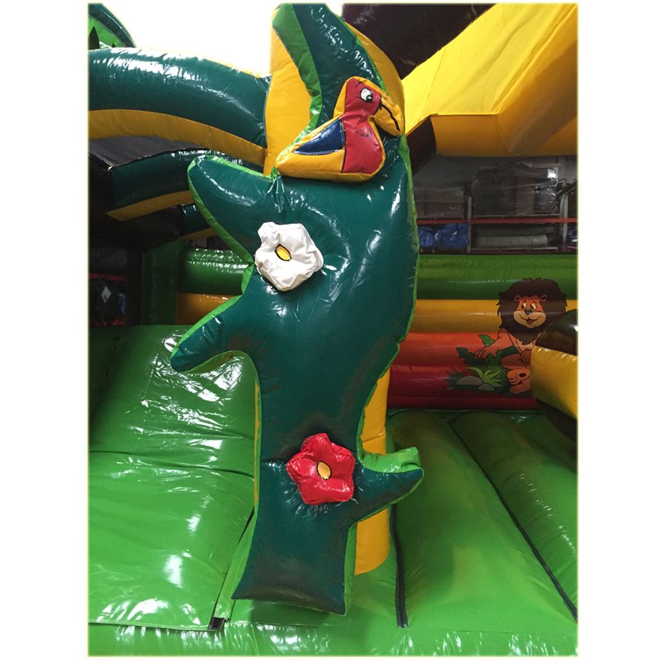 Combo Maxi Lion Château Gonflable 