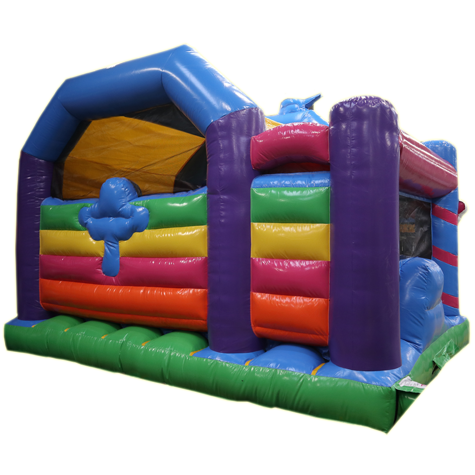 Combo Maxi Licorne Château Gonflable 