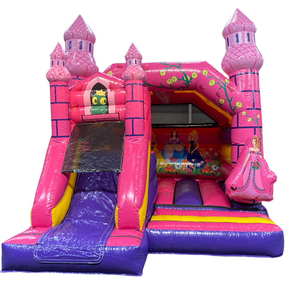Combo Mini 3D Prinses springkasteel