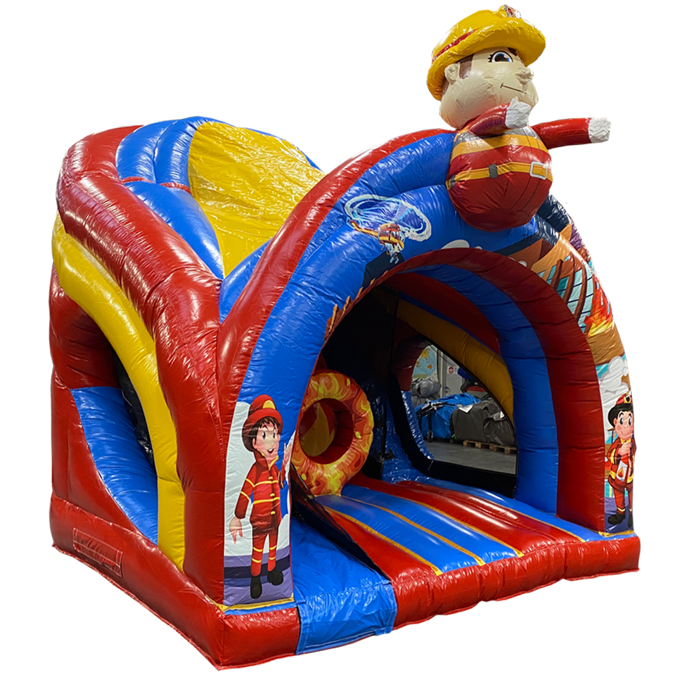 Curve Bounce N Slide Pompiers