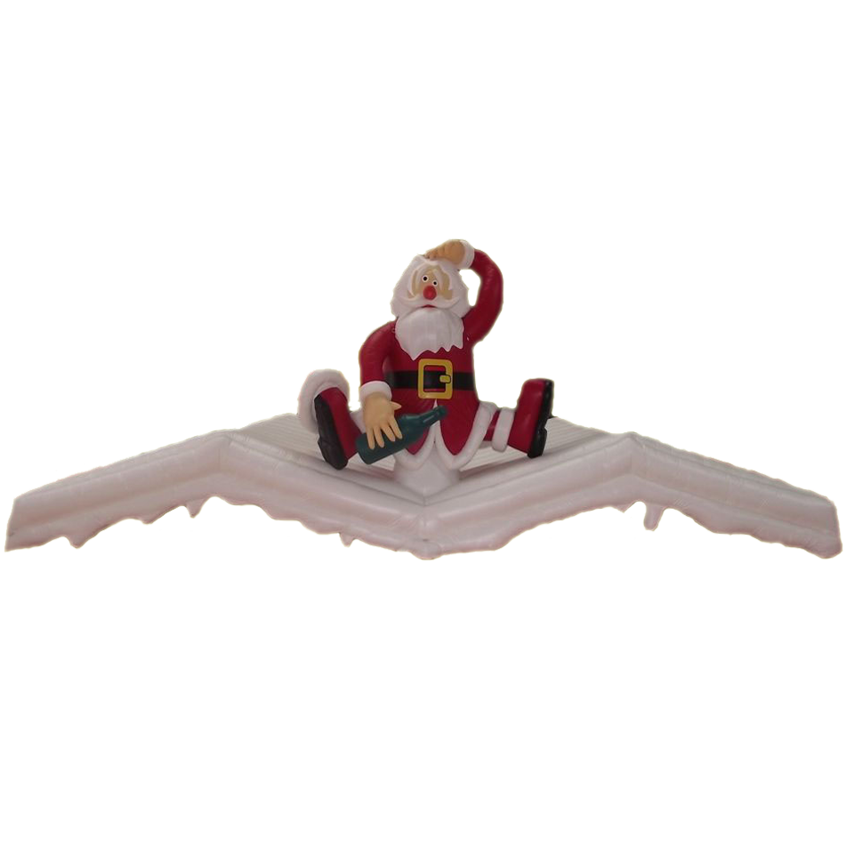 Betrunkener Weihnachtsmann