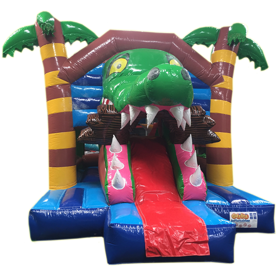 Hüpfburg Fframe Midi Alligator