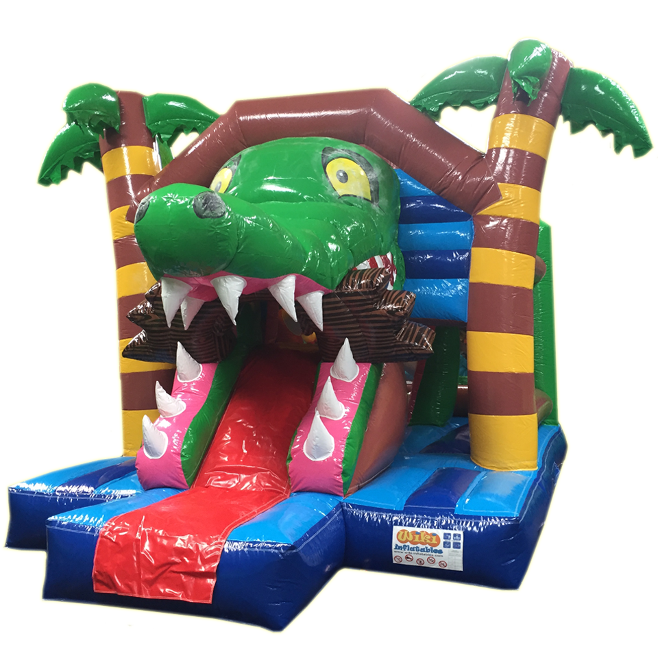 Hüpfburg Fframe Midi Alligator