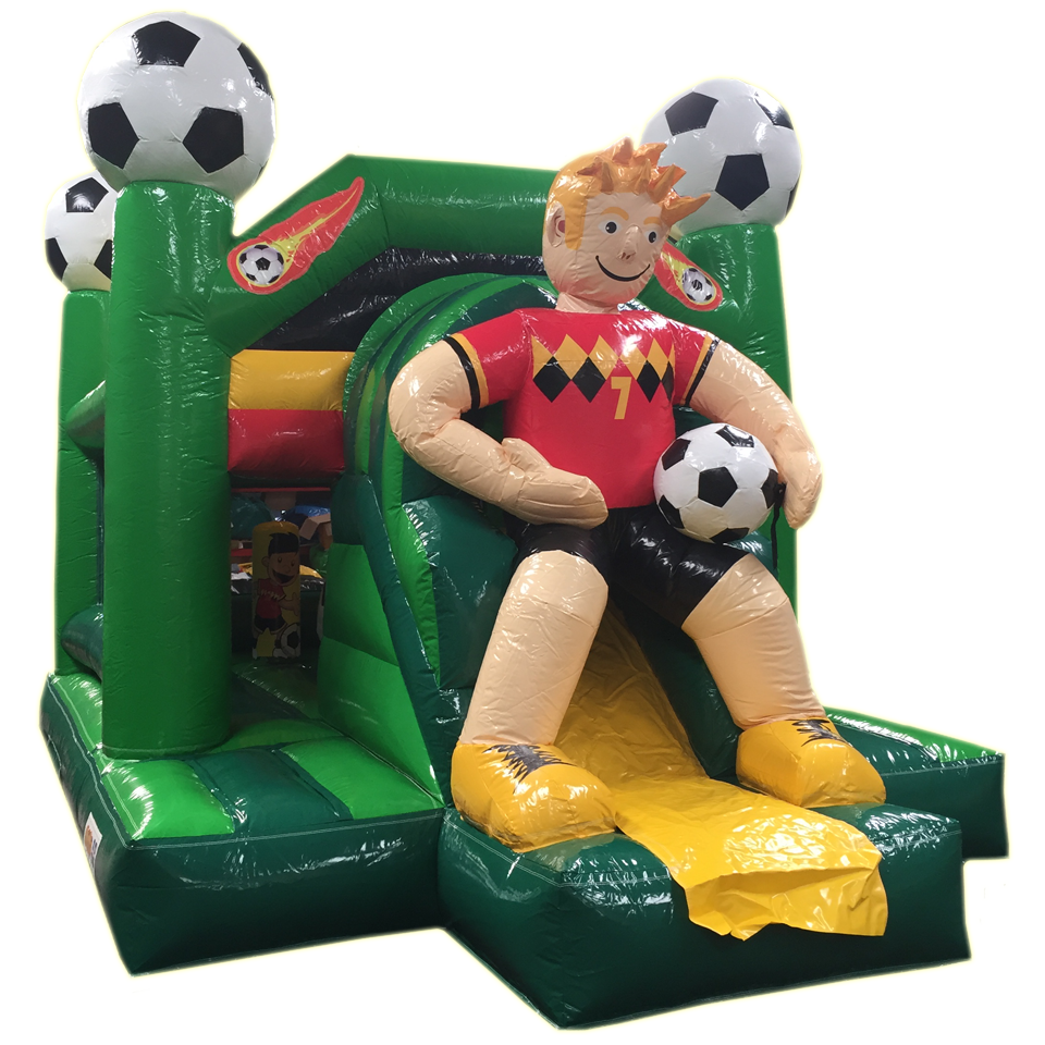 Fframe Midi Footballeur Château gonflable
