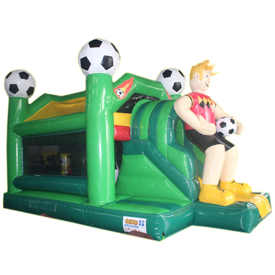 Fframe Midi Footballeur Château gonflable