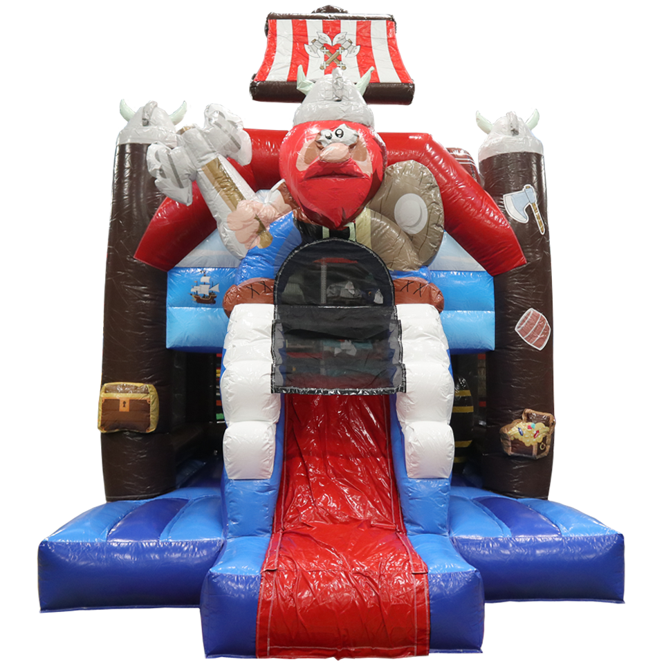 Fframe Midi Viking Springkasteel