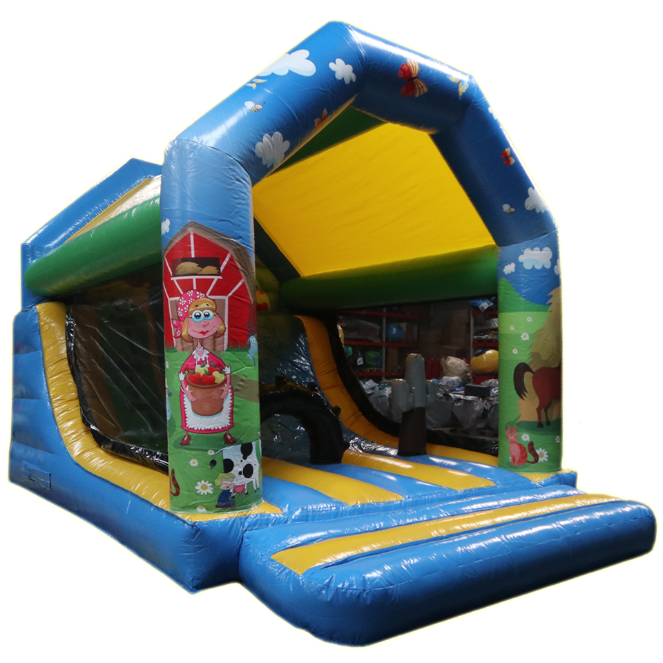 Inslide Maxi Ferme Château Gonflable 