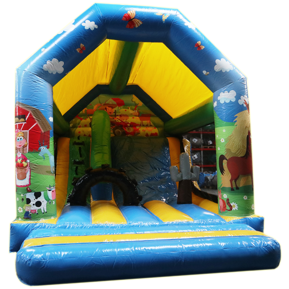 Inslide Maxi Ferme Château Gonflable 
