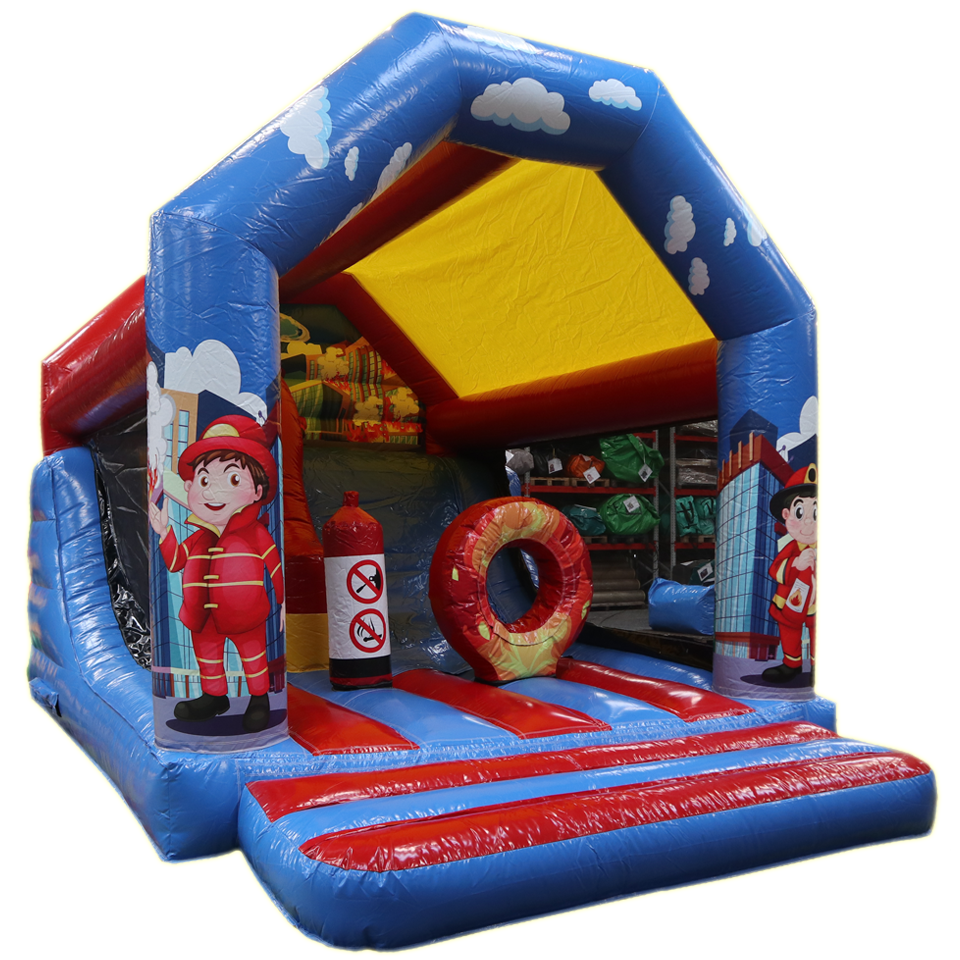 Inslide Maxi Pompiers Château Gonflable 