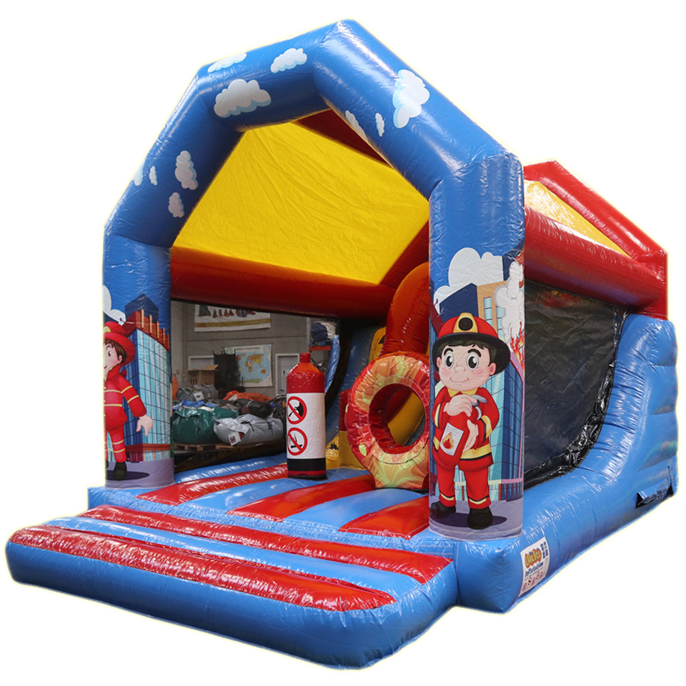 Inslide Maxi Pompiers Château Gonflable 
