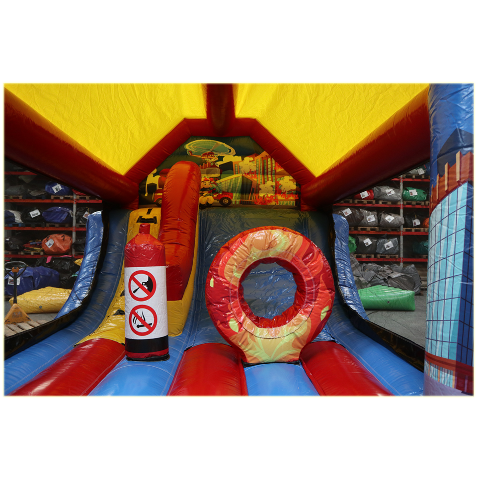 Inslide Maxi Pompiers Château Gonflable 