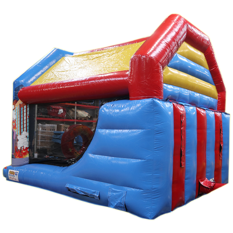 Inslide Maxi Pompiers Château Gonflable 