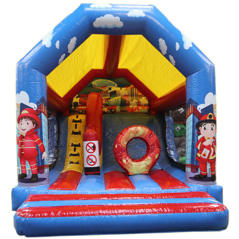 Inslide Maxi Pompiers Château Gonflable 