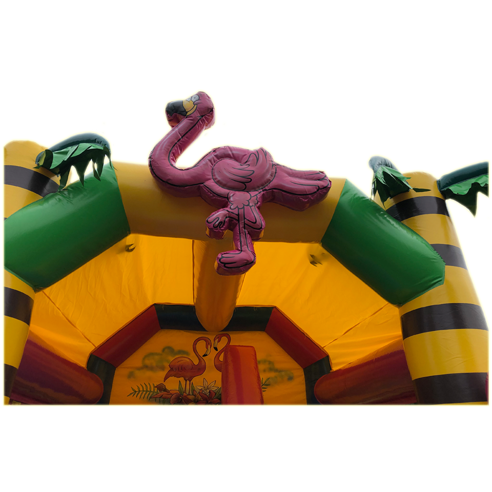 Inslide Midi Flamingo Château gonflable 