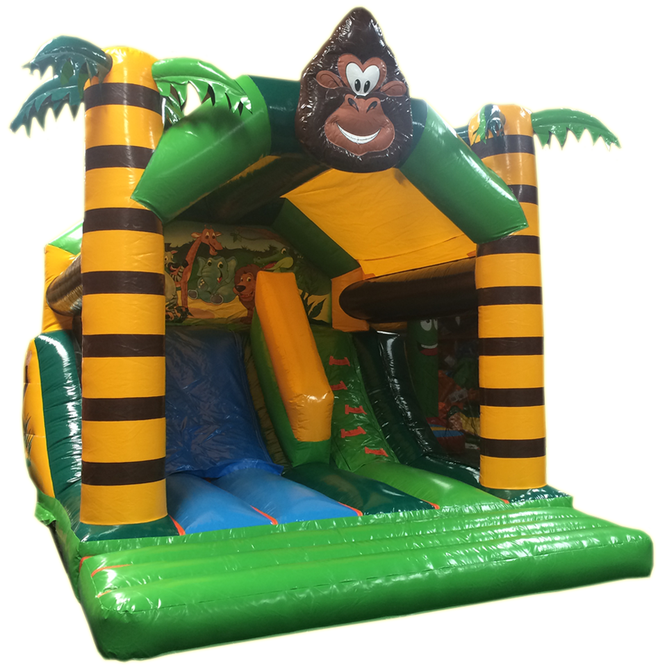 Inslide Midi Gorille Château gonflable 