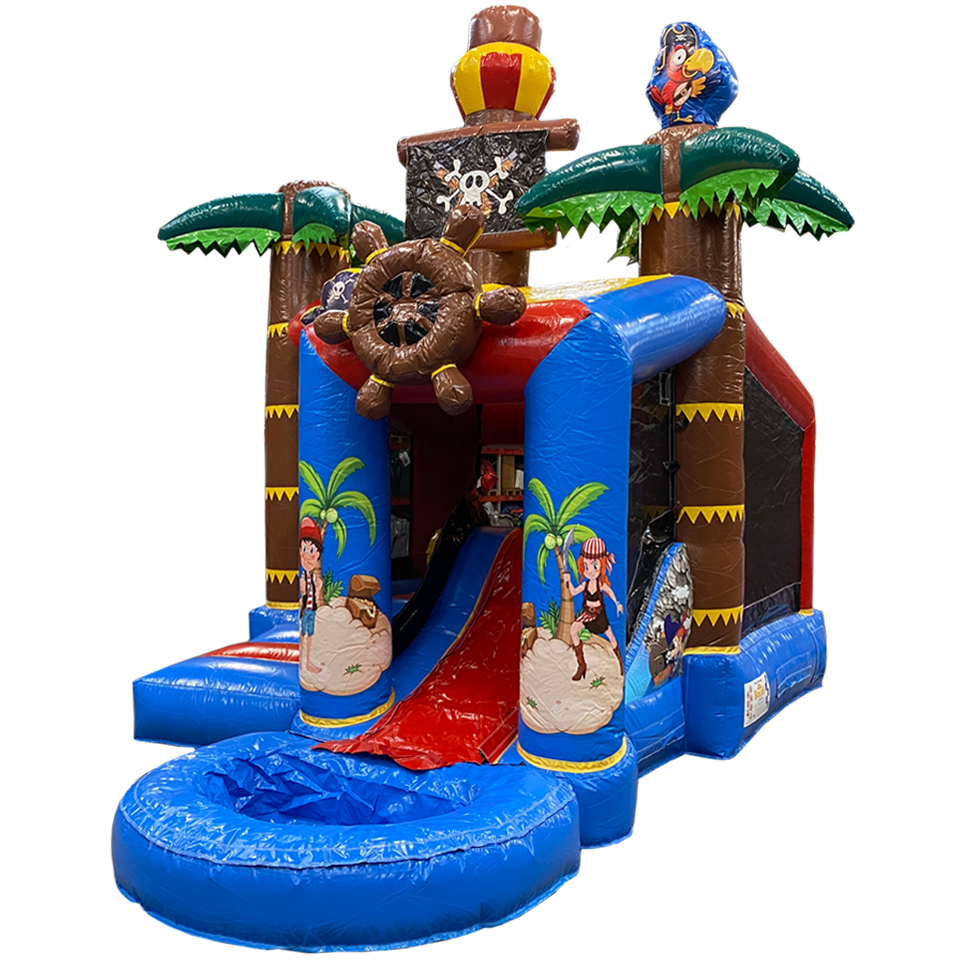 Jump N Slide Piratenboot 