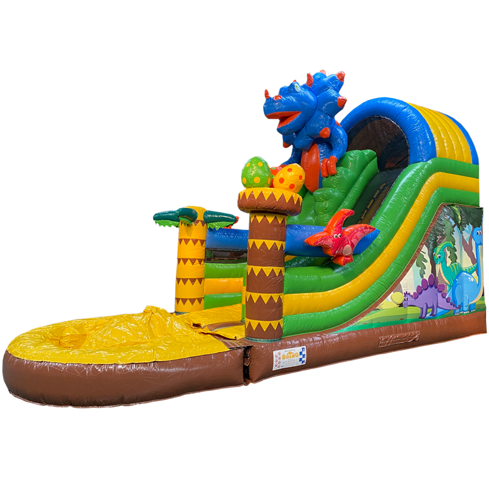 Kleine Rutsche Dinosaurier