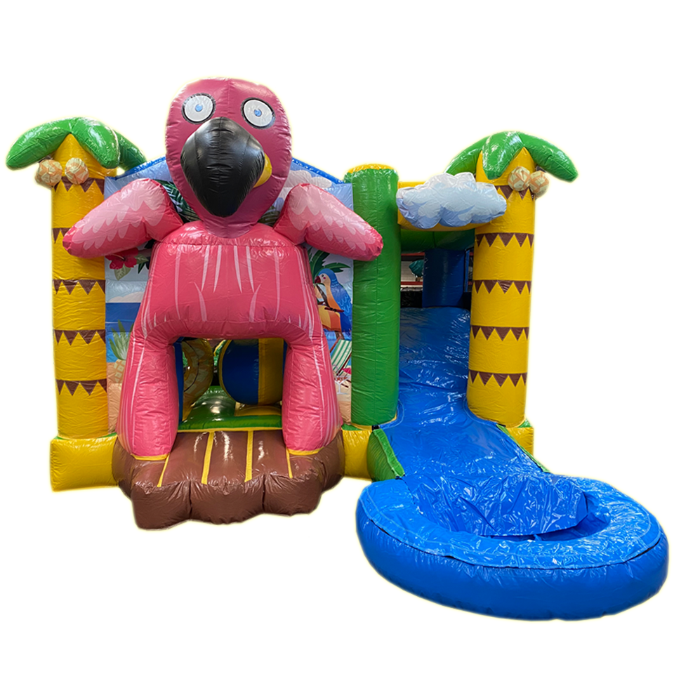 Multiplay Flamingo Springkasteel