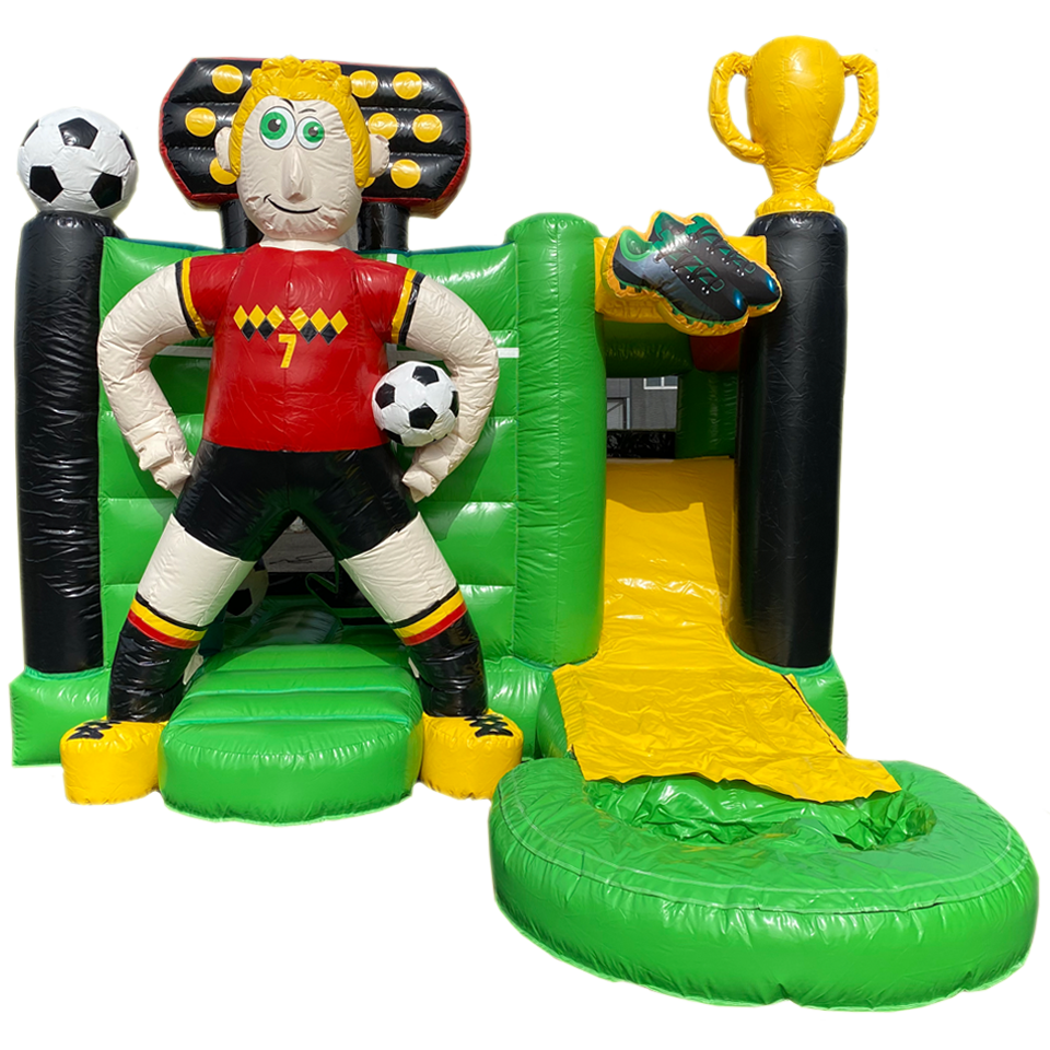 Mini Voetbal Speler Springkasteel