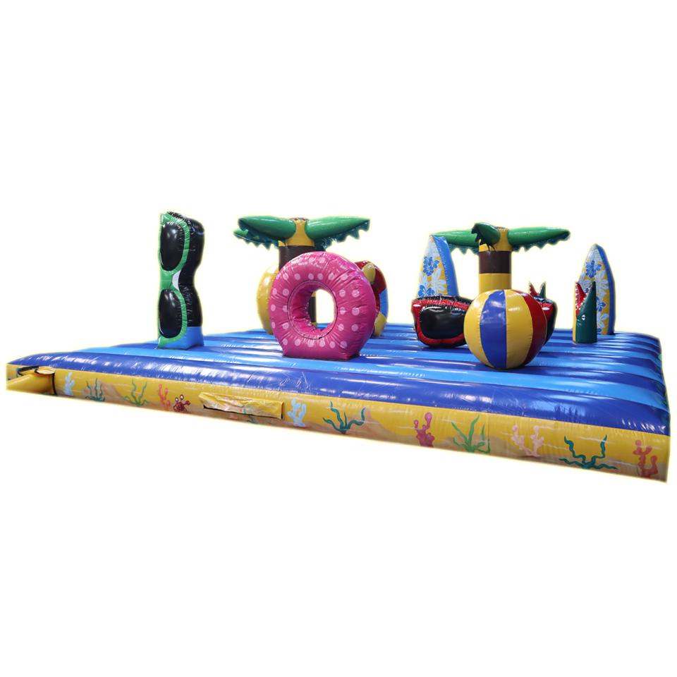 Playbed Géant Plage tropicale
