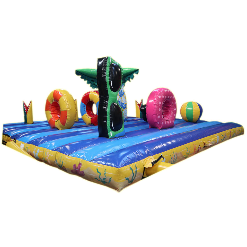 Playbed Géant Plage tropicale