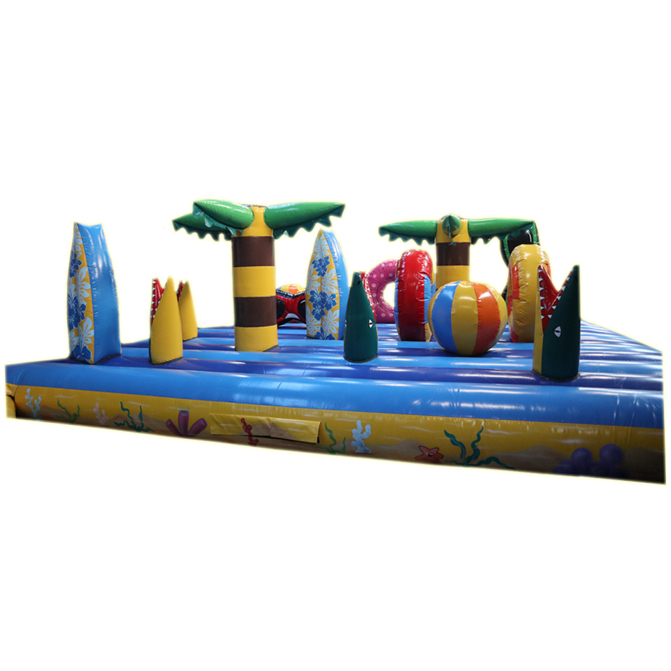 Playbed Géant Plage tropicale