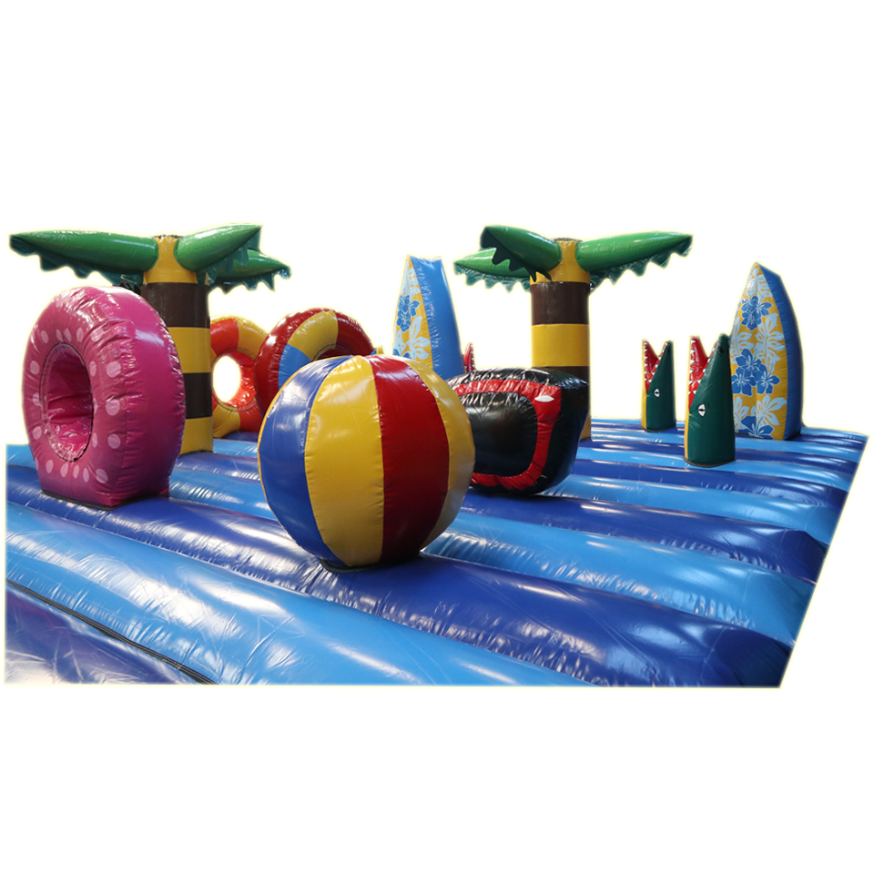 Playbed Géant Plage tropicale