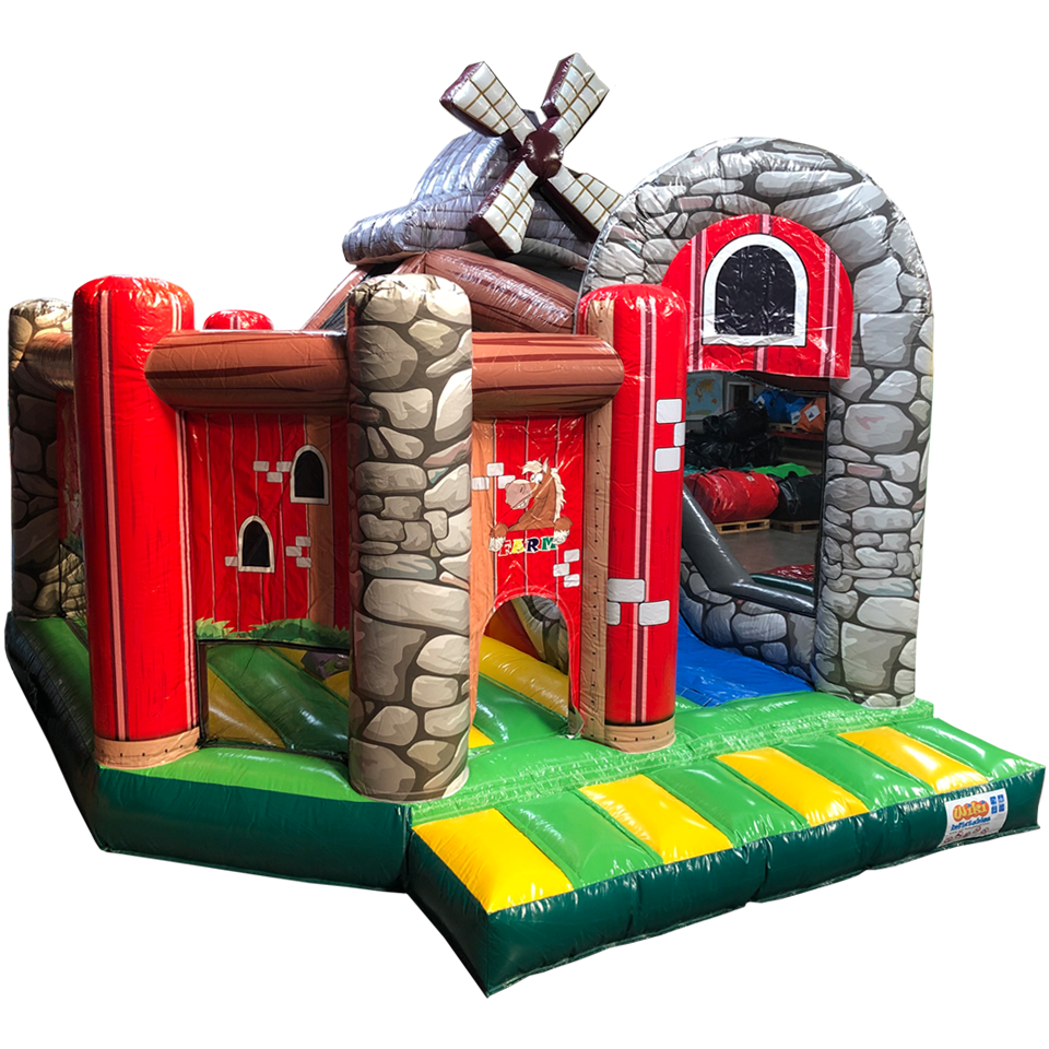 Playland Maxi Ferme Château Gonflable 