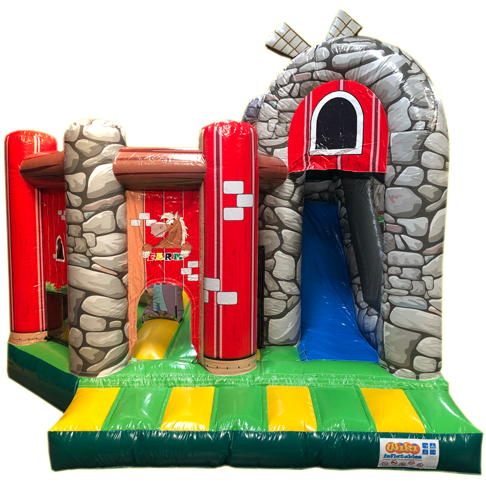 Playland Maxi Ferme Château Gonflable 