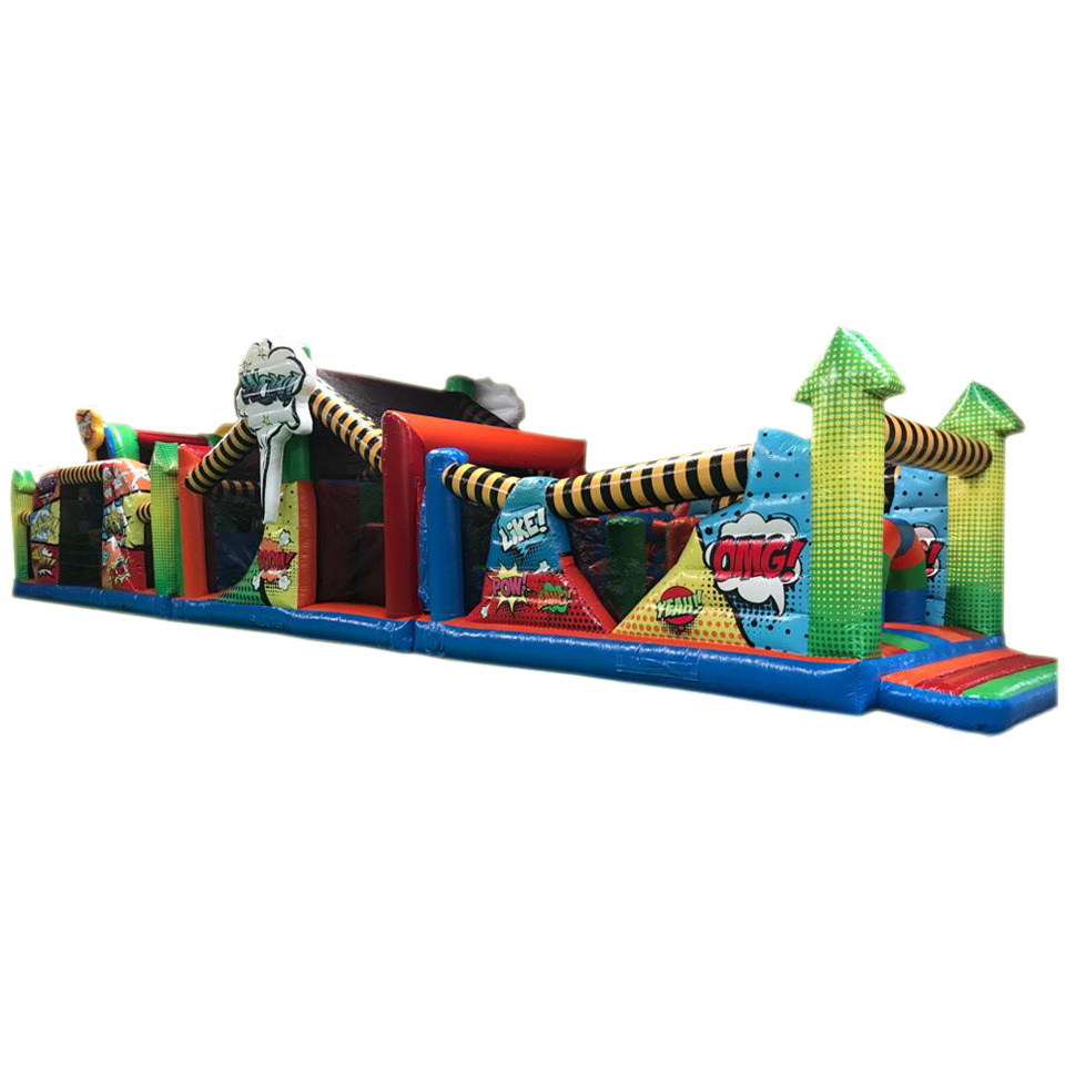 3 Partie Course D'obstacles Pop Art