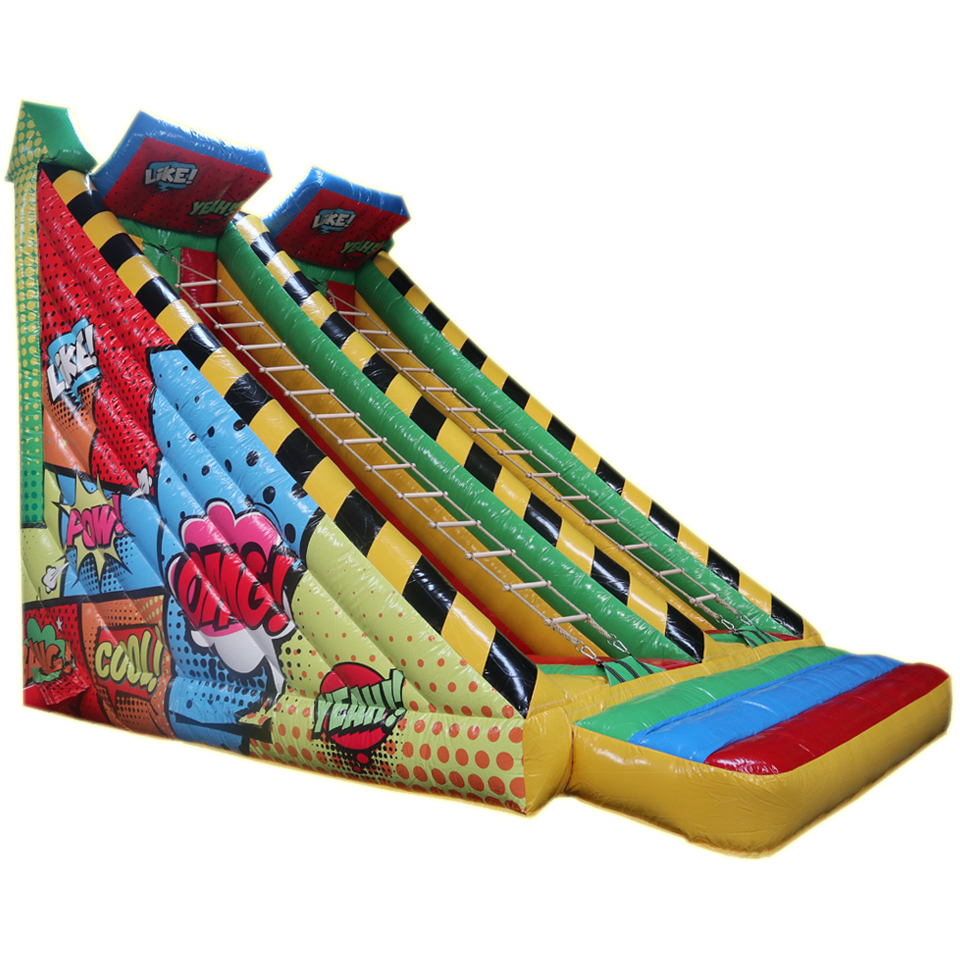Treppen Laufen Pop Art